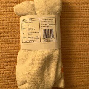 American Trench Retro Mono White Socks